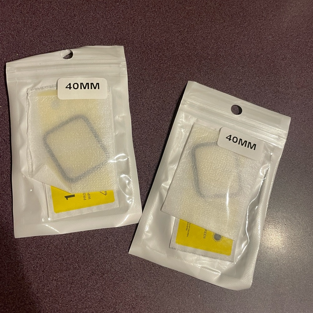 2 screen protectors for Apple Watch